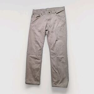 Polo Ralph Lauren Men's Size 34x30 Khaki Cotton Straight Leg Pants